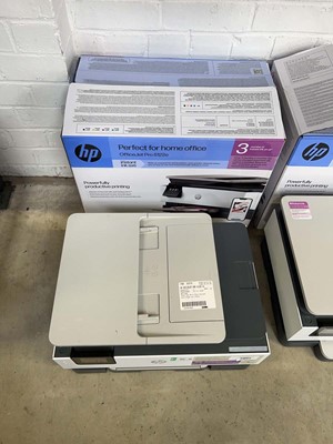 Lot 2057 - 2 HP Office Jet Pro 8122E printers