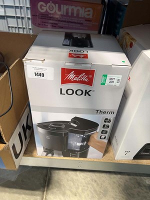 Lot 1449 - Boxed Melitta water heater
