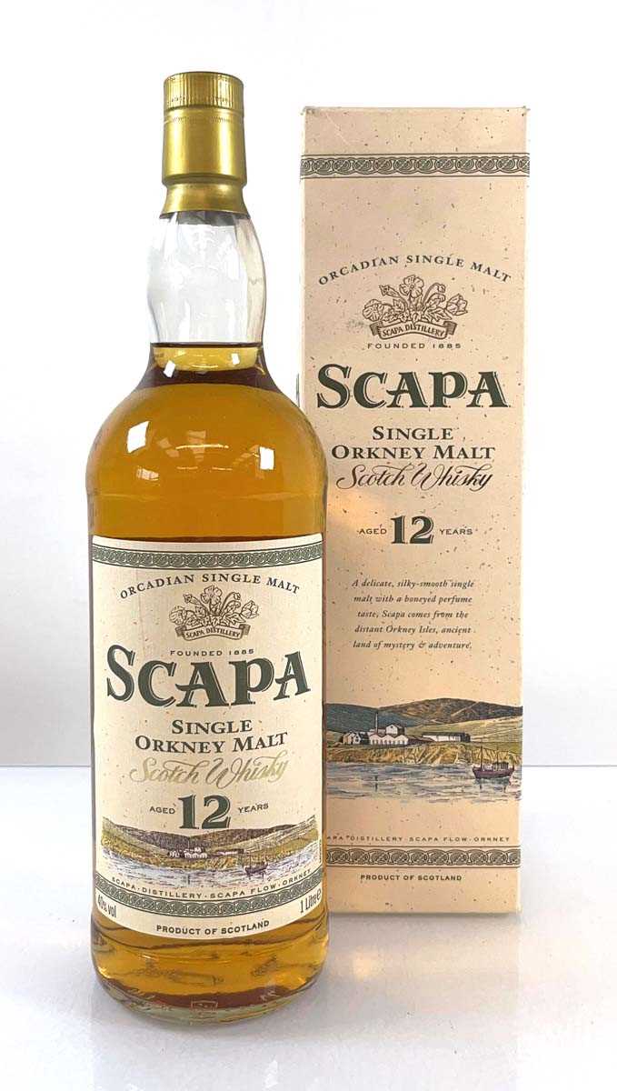 Lot 16 - A bottle of Scapa 12 year old Single Orkney...
