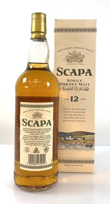 Lot 16 - A bottle of Scapa 12 year old Single Orkney...