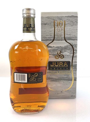 Lot 17 - A bottle of Jura 10 year old Origin Isle of...