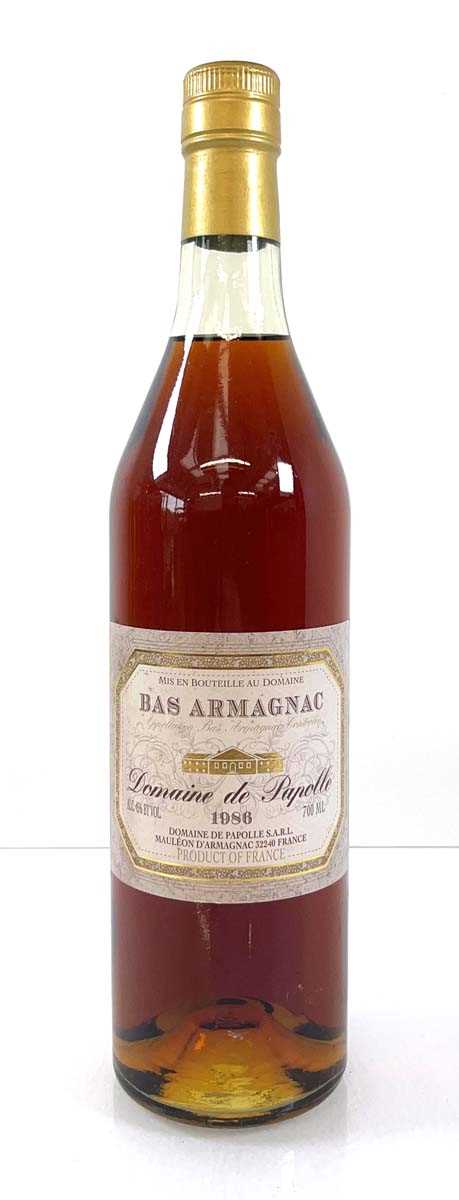 Lot 18 - A bottle of Domaine de Papolle 1986 Bas...