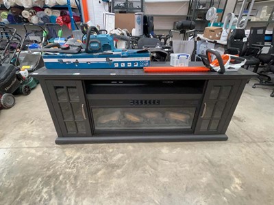 Lot 2090 - Tresanti Classic Flame electric fire suite in...