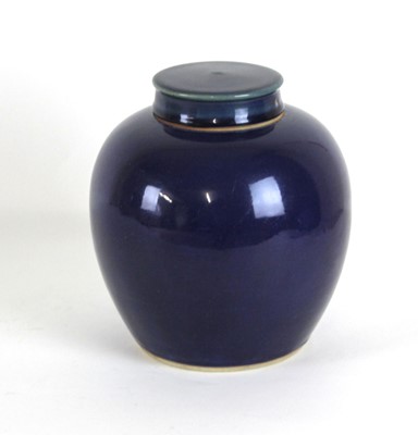 Lot 194 - A Chinese provincial ginger jar and cover of...