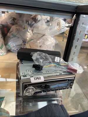 Lot 1742 - JVC stereo/CD player