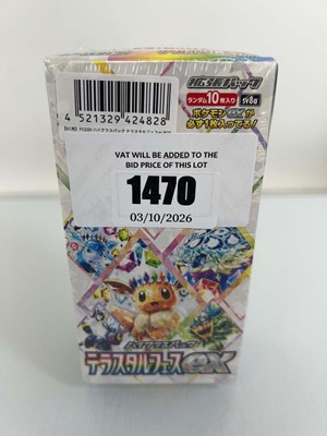 Lot 1470 - Pokémon TCG: Scarlet & Violet SV8a - Terastal...