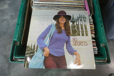 Lot 1087 - Green crate of vinyl albums - mainly classical...