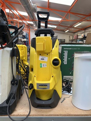 Lot 2445 - Karcher K4 power control electric pressure...
