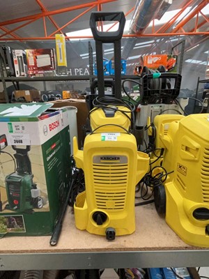 Lot 2451 - 2 various model Karcher electric pressure...