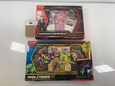 Lot 1480 - (2) Pokémon TCG: Mega Zygarde ex Premium...