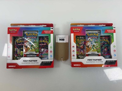 Lot 1490 - 2 Pokémon TCG: First Partner Illustration...