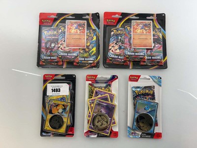 Lot 1493 - (5) Pokémon TCG: (2) Mega Evolution - Chaos...