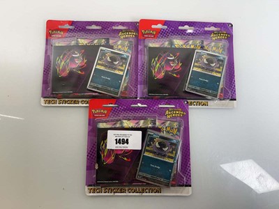 Lot 1494 - 3 Pokémon TCG: Mega Evolution - Ascended...
