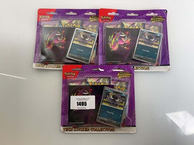 Lot 1495 - 3 Pokémon TCG: Mega Evolution - Ascended...