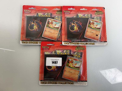Lot 1497 - 3 Pokémon TCG: Mega Evolution - Ascended...