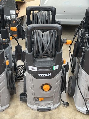 Lot 2503 - 2 Titan TTB 2200 PRW electric pressure washers...