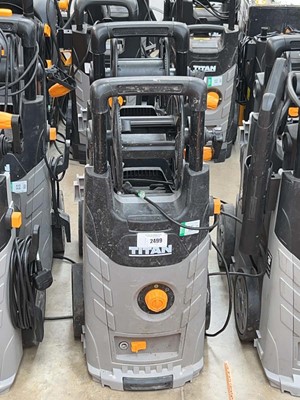 Lot 2499 - 2 Titan TTB 2200 PRW electric pressure washers,...