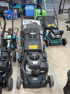 Lot 2255 - Mac Allister hand propelled petrol lawnmower,...