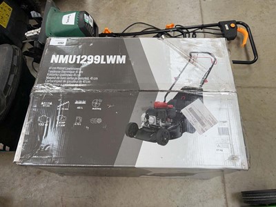 Lot 2257 - Boxed self propelled petrol lawnmower