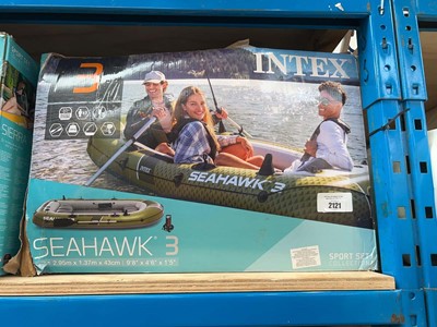 Lot 2121 - Boxed Intex Seahawk 3 inflatable dinghy
