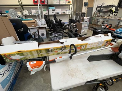 Lot 2259 - Stihl FSA 50 cordless strimmer with battery...