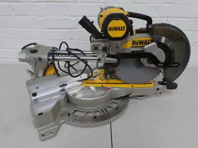 Lot A Dewalt 240v DWS727-GB 250mm XPS Double bevel...