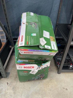 Lot 2514 - Bosch universal Rotak electric lawnmower with...