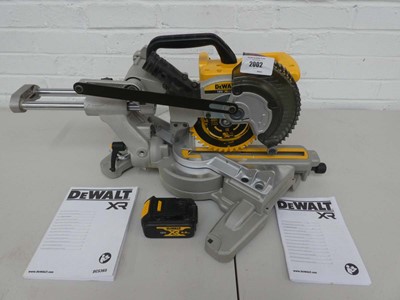 Lot A Dewalt DCS365M2 184mm 18V cordless single...