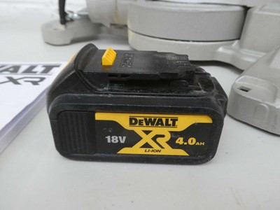 Lot A Dewalt DCS365M2 184mm 18V cordless single...