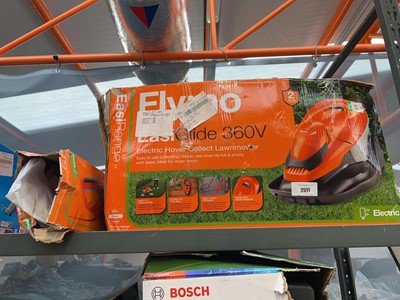 Lot 2511 - Boxed Flymo easy glide electric lawnmower...