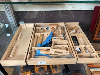 Lot 384 - A mid-20th century children's carpentry set