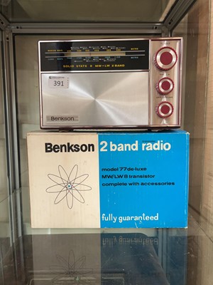 Lot 391 - A mid-20th century boxed Benkson solid state...