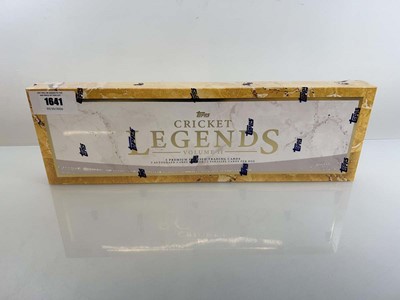 Lot 1641 - Topps Cricket Legends Volume II Box