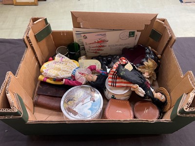 Lot 400 - A carton of assorted goods to include first...