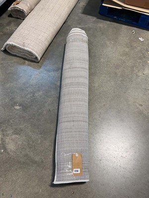 Lot 1256 - Thin white area rug