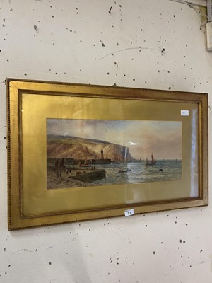 Lot 53 - A gilt framed and glazed watercolour of...