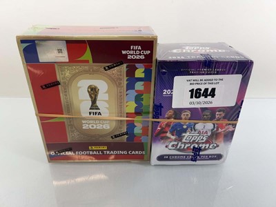 Lot 1644 - (2) Topps Chrome 2026 Premier League trading...