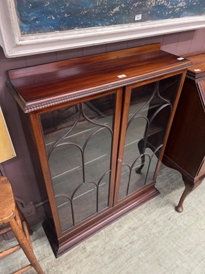 Lot 66 - An early 20th century mahogany and strung...