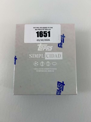 Lot 1651 - Topps Simplicidad UEFA Club Competitions...