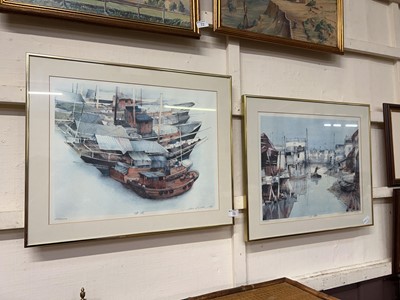 Lot 73 - Two framed and glazed limited edition prints...