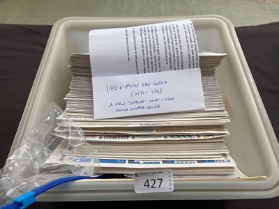 Lot 427 - A box containing a quantity of mostly first...