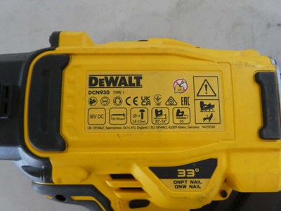 Lot A Dewalt DCN930 type 1 18v XR brushless 33*...
