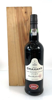 Lot 210 - A bottle of W&J Graham's 1994 Late Bottled...