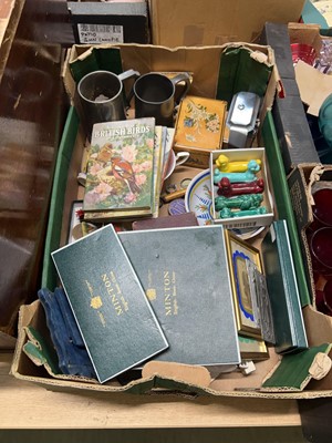 Lot 441 - A tray of assorted goods to include British...