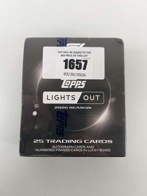 Lot 1657 - Topps F1 Formula One Lights Out 2026 Season...