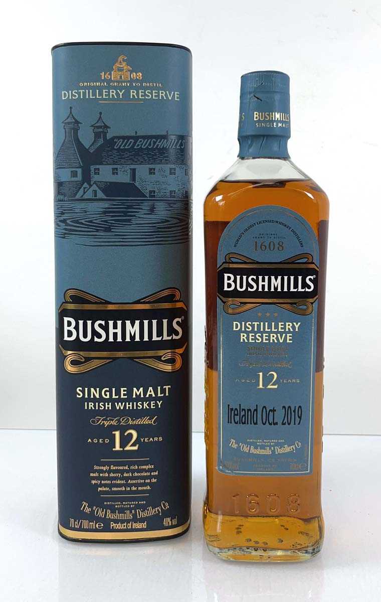 Lot 38 - A bottle of Bushmills 12 Year Old Distillery...