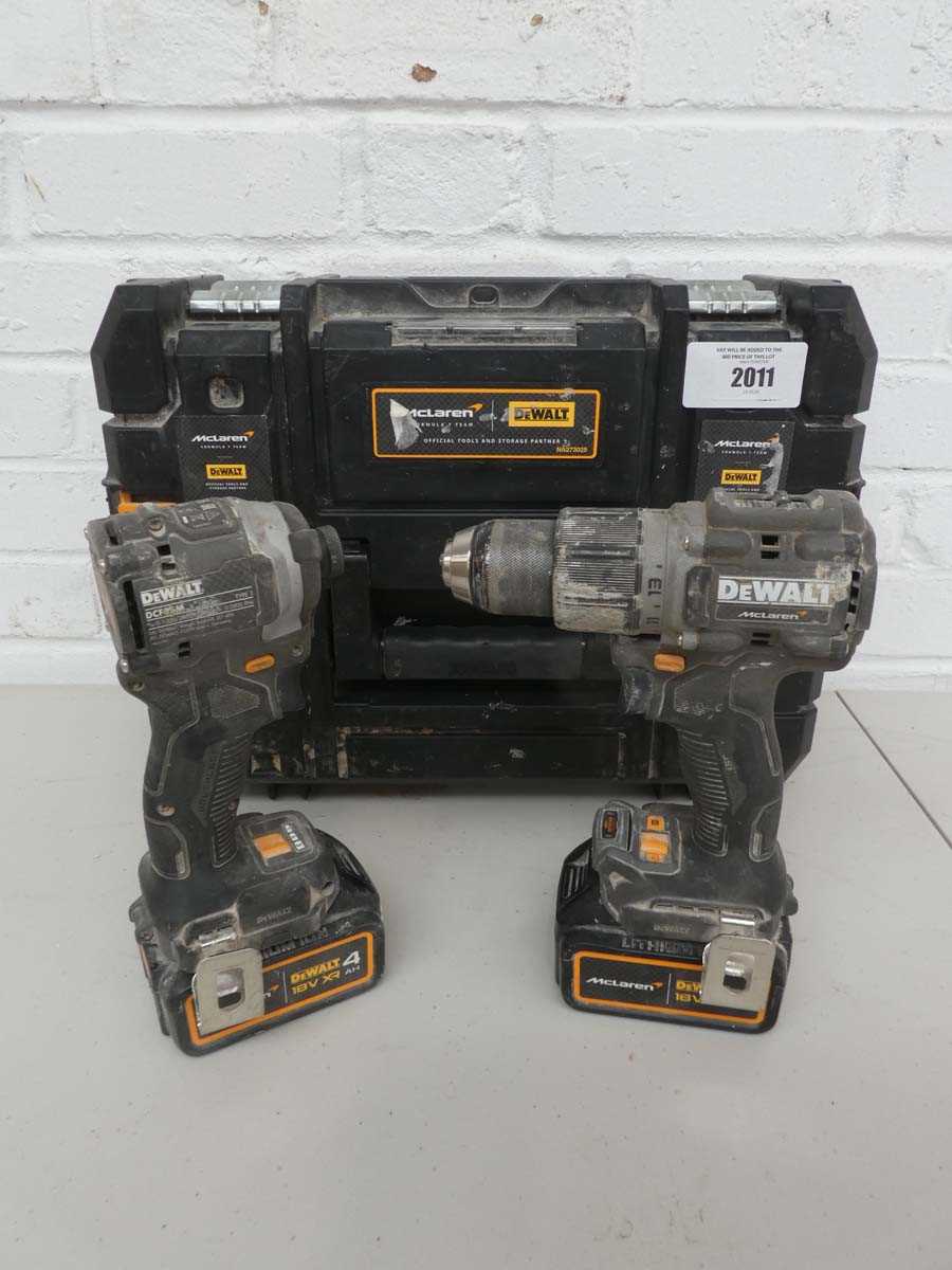Lot A Cased DeWalt McLaren F1Team DCK200MM2T 18V...