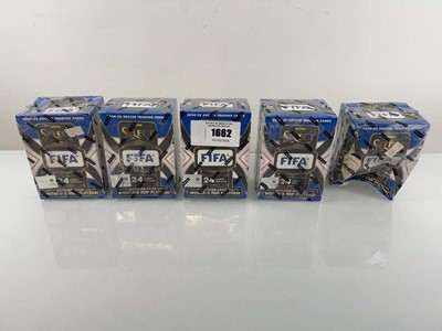 Lot 1662 - 5 Panini Select 2024/25 FIFA Soccer Blaster Boxes