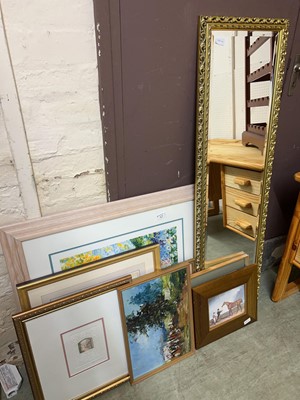 Lot 17 - An assortment of pictures of various subject...