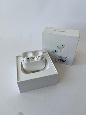Lot 1667 - Apple AirPods Pro (2nd Generation), boxed